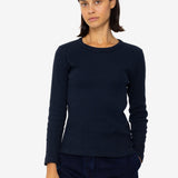 Long Sleeve Fitted T-Shirt - Ink