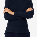 Long Sleeve Fitted T-Shirt - Ink