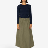 Maxi Skirt - Dark Olive