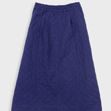 Maxi Skirt - Quilted Navy