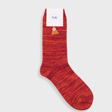 Melange Socks - Crimson Mix
