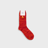 Melange Socks - Crimson Mix