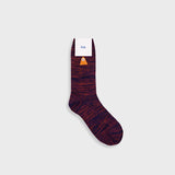 Melange Socks - Navy Espresso Mix