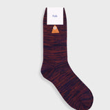 Melange Socks - Navy Espresso Mix