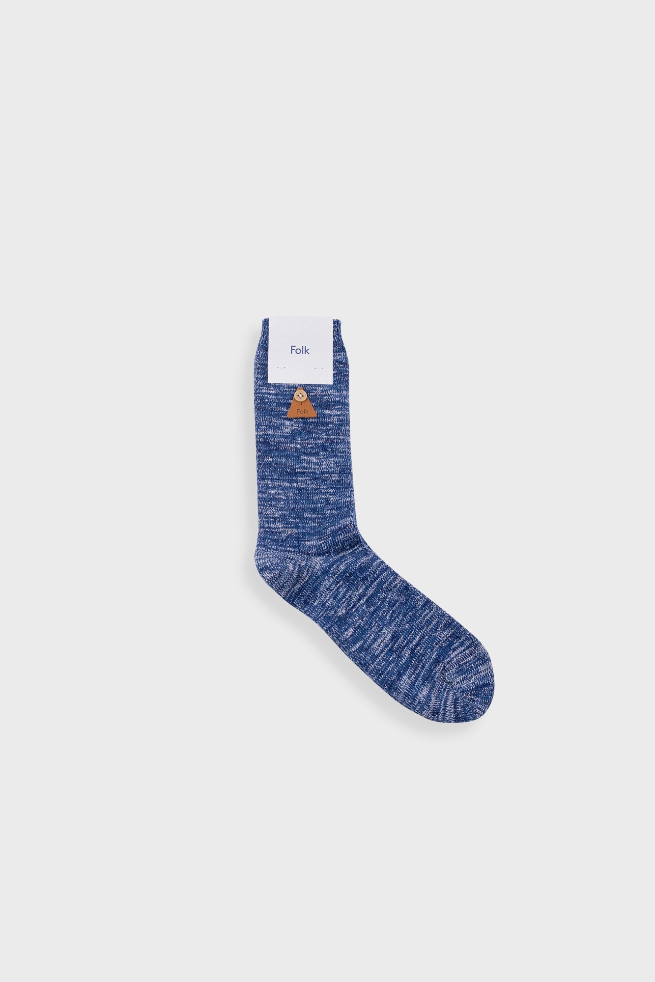 Folk | Folk Melange Sock - Soft Navy Mix