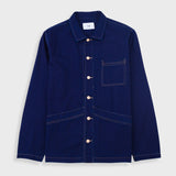 Meyer Shirt Jacket - Deep Denim Herringbone