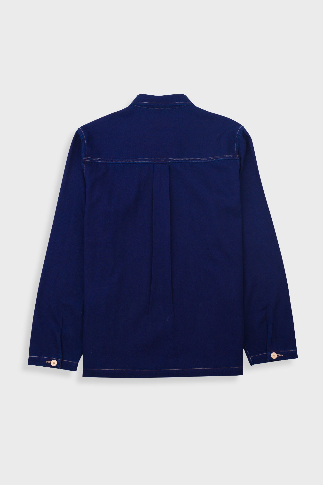 Folk Folk Meyer Shirt Jacket - Deep Denim Herringbone