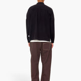 Meyer Shirt Jacket - Black Herringbone