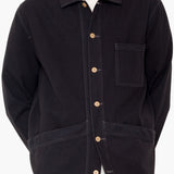 Meyer Shirt Jacket - Black Herringbone