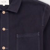 Meyer Shirt Jacket - Black Herringbone