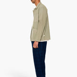 Meyer Shirt Jacket - Silver Sage Herringbone