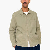 Meyer Shirt Jacket - Silver Sage Herringbone