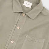 Meyer Shirt Jacket - Silver Sage Herringbone