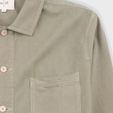 Meyer Shirt Jacket - Silver Sage Herringbone