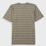 Microstripe T-Shirt - Olive / Black