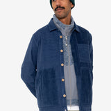 Mohair Rib Beanie - Phthalo Green