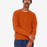 Mohair Rib Beanie - Rich Blue