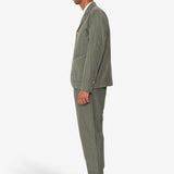 Patch Jacket - Dark Olive Slub