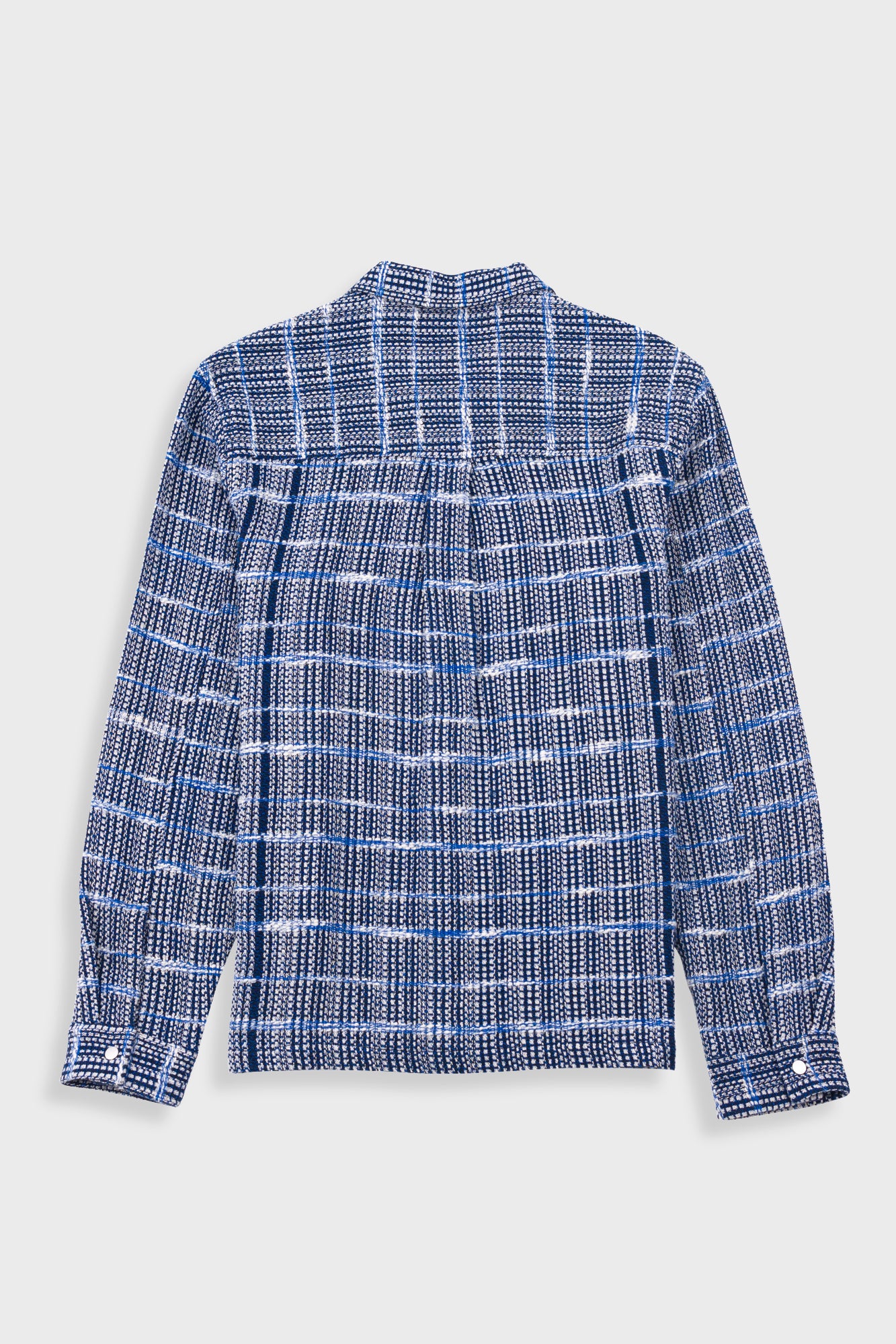 Folk Folk Patch Overshirt - Blue Tapestry
