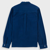 Patch Overshirt - Ink Blue Moleskin