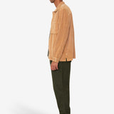Patch Overshirt - Mink Chunky Cord