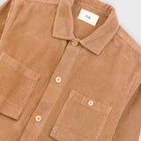 Patch Overshirt - Mink Chunky Cord