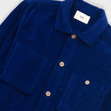 Patch Overshirt - Rich Navy Chunky Cord