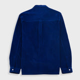 Patch Overshirt - Rich Navy Chunky Cord