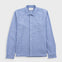 Folk | Folk Patch Shirt - Light Indigo Basketweave
