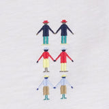 People T-Shirt - Off White Multi