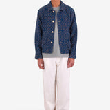 Wide Fit Trouser - Pumice Herringbone