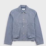 Folk | Folk Prism Jacket - Indigo Ticking Stripe