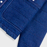 Quilted Liner - Indigo Denim