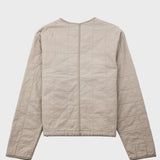 Quilted Liner Jacket - Smoke Grey Seersucker