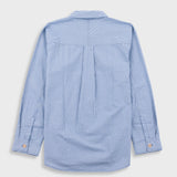Raglan Shirt - Blue Crinkle Stripe