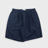 Relaxed Assembly Short - Dark Navy Cotton Linen