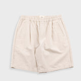 Relaxed Assembly Short - Natural Linen Cotton Canvas