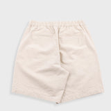 Relaxed Assembly Short - Natural Linen Cotton Canvas