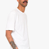 Relaxed Assembly T-Shirt - White Nep