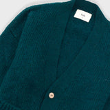Relaxed Cardigan - Phthalo Green