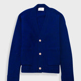 Relaxed Cardigan - Rich Blue