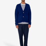 Relaxed Cardigan - Rich Blue