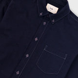 Relaxed Fit Shirt - Black Flannel