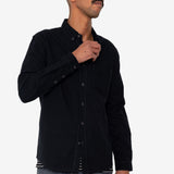 Relaxed Fit Shirt - Black Flannel