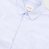 Relaxed Fit Shirt - Blue Microstripe AW25
