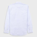 Relaxed Fit Shirt - Blue Microstripe AW25