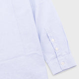 Relaxed Fit Shirt - Blue Microstripe AW25