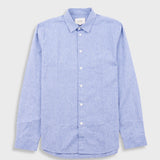 Relaxed Fit Shirt - Blue Texture