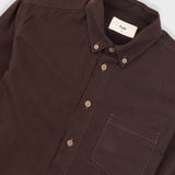 Relaxed Fit Shirt - Espresso Flannel