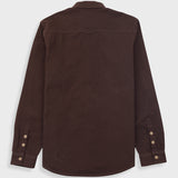 Relaxed Fit Shirt - Espresso Flannel